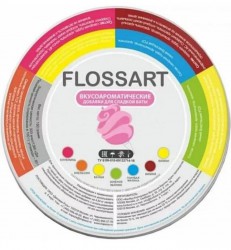 Смесь вкусоароматическая для сахарной ваты FlossArt, банан (0,15кг)