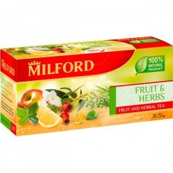 Чайный напиток Milford Фрукты и Травы Пакетики для чашек (200 шт.)